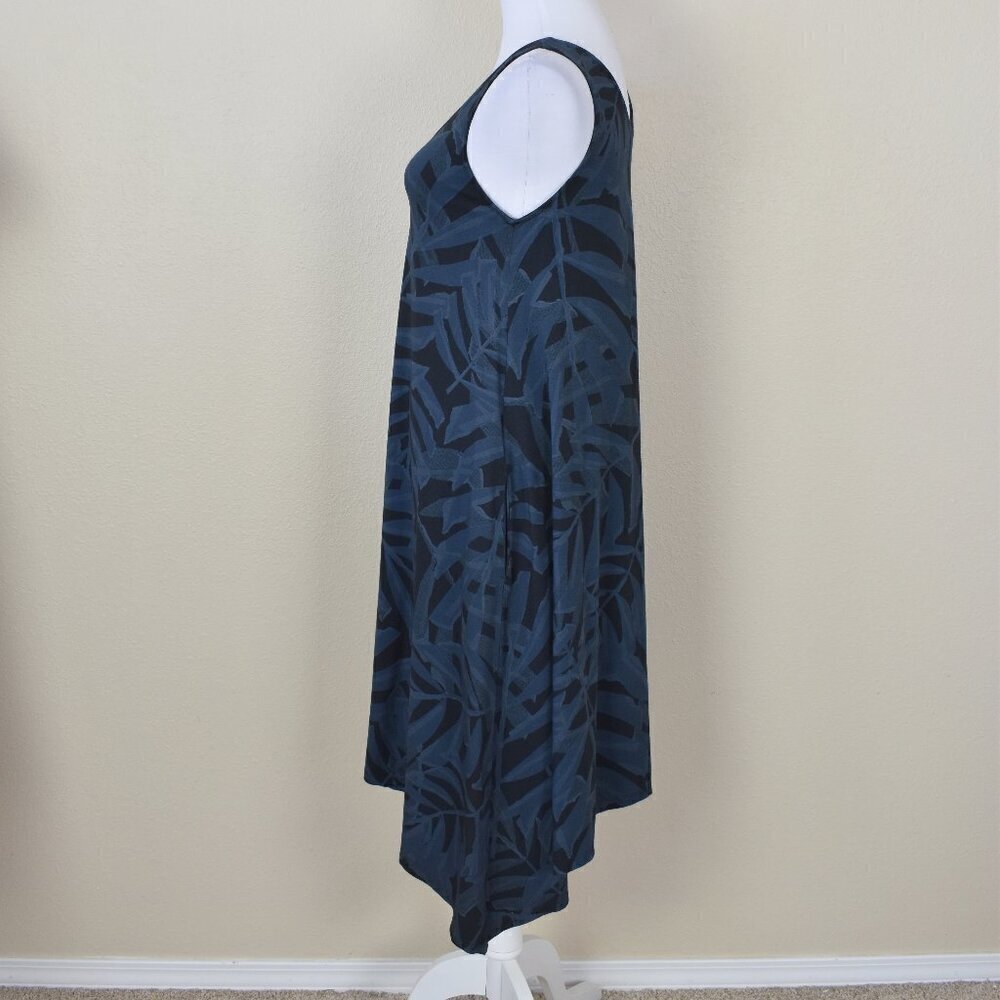 Fresh Produce Printed Tropical Asymmetrical Jersey Dress - S - Picture 5 of 9